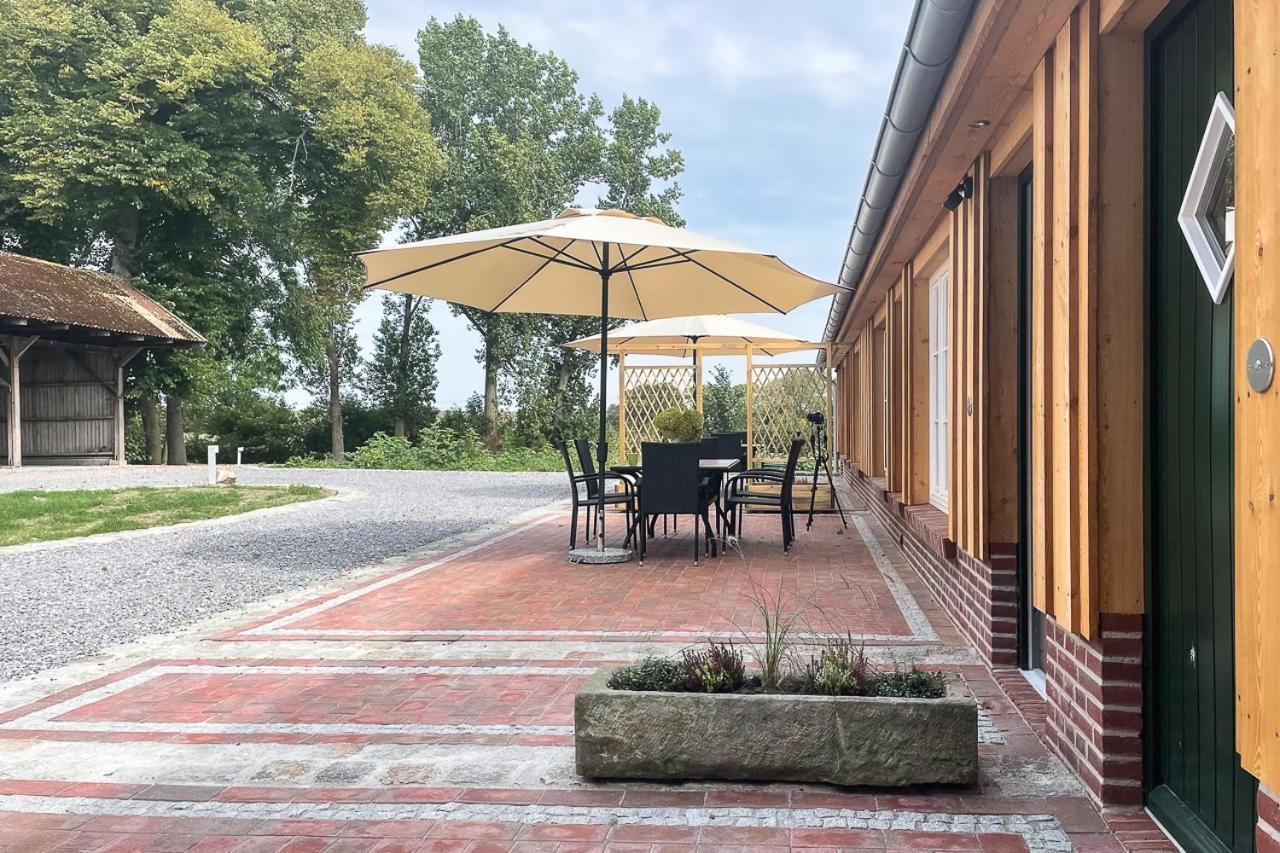 Gut Gross Fedderwarden, Ferienwohnung Mettje บุทยาดิงเงน ภายนอก รูปภาพ