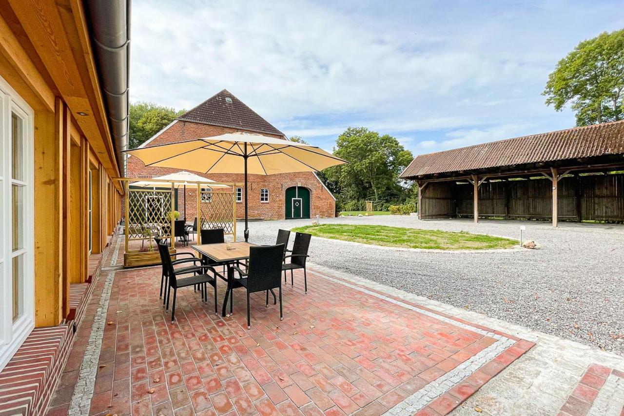 Gut Gross Fedderwarden, Ferienwohnung Mettje บุทยาดิงเงน ภายนอก รูปภาพ